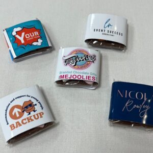 Luxury Branded Chocolate Square